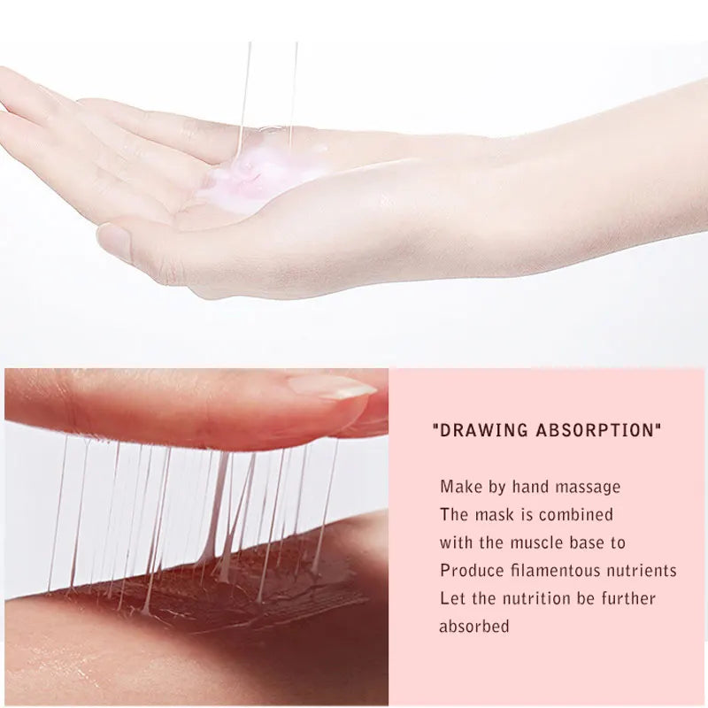 Peach Niacinamide Sleeping Mask - 14 Pcs Disposable Set