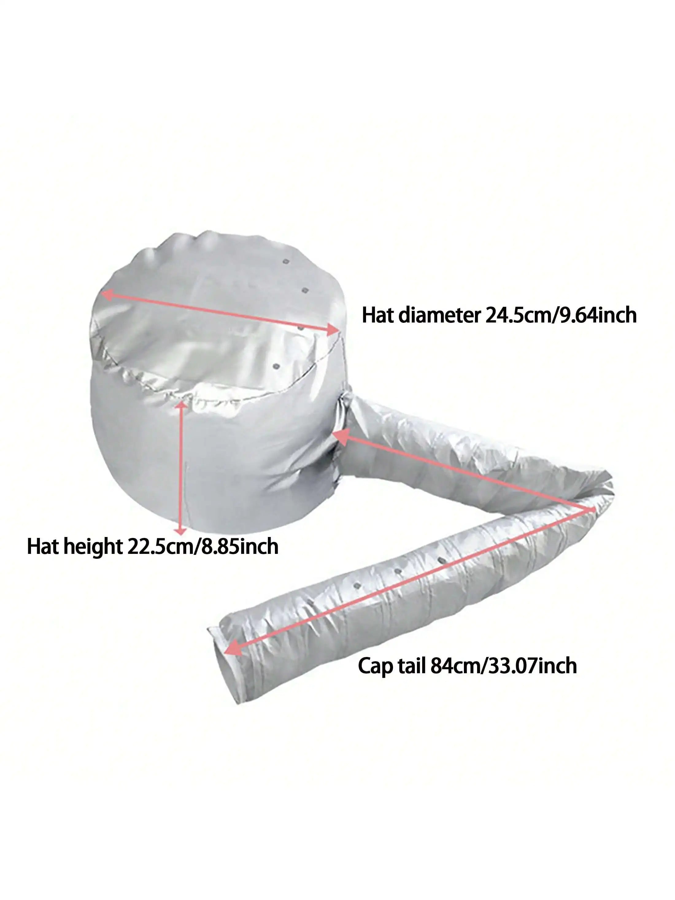 Soft Hair Bonnet - Hooded Cap for Curly & Textured Hair