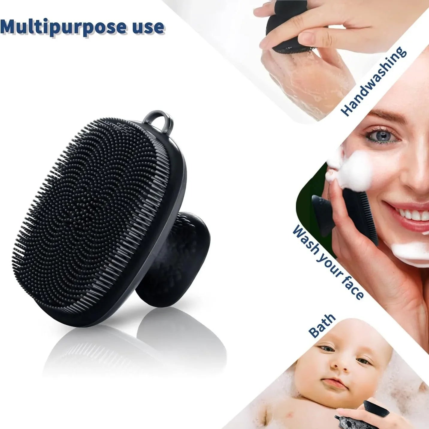 Silicone Face Scrubber - Facial Cleansing Brush