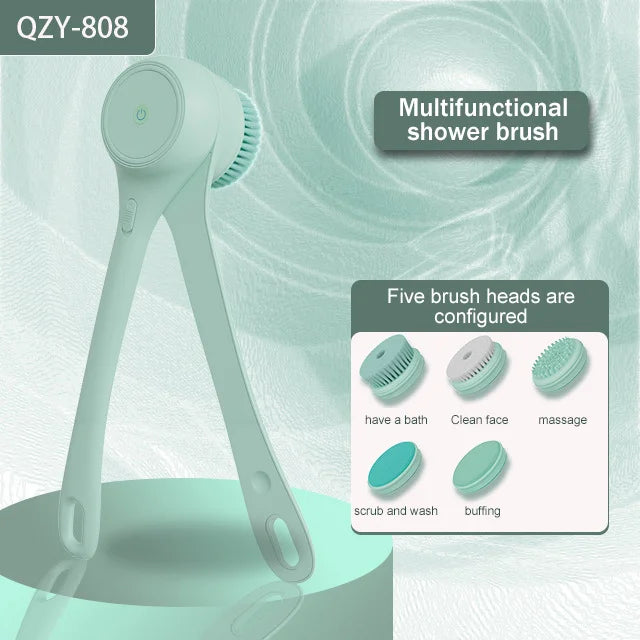 Electric Body Brush - Back Scrubber for Shower & Exfoliation