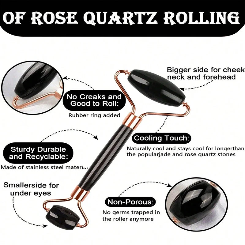 Ice Roller Facial Set - 6 Pcs Skincare Tools