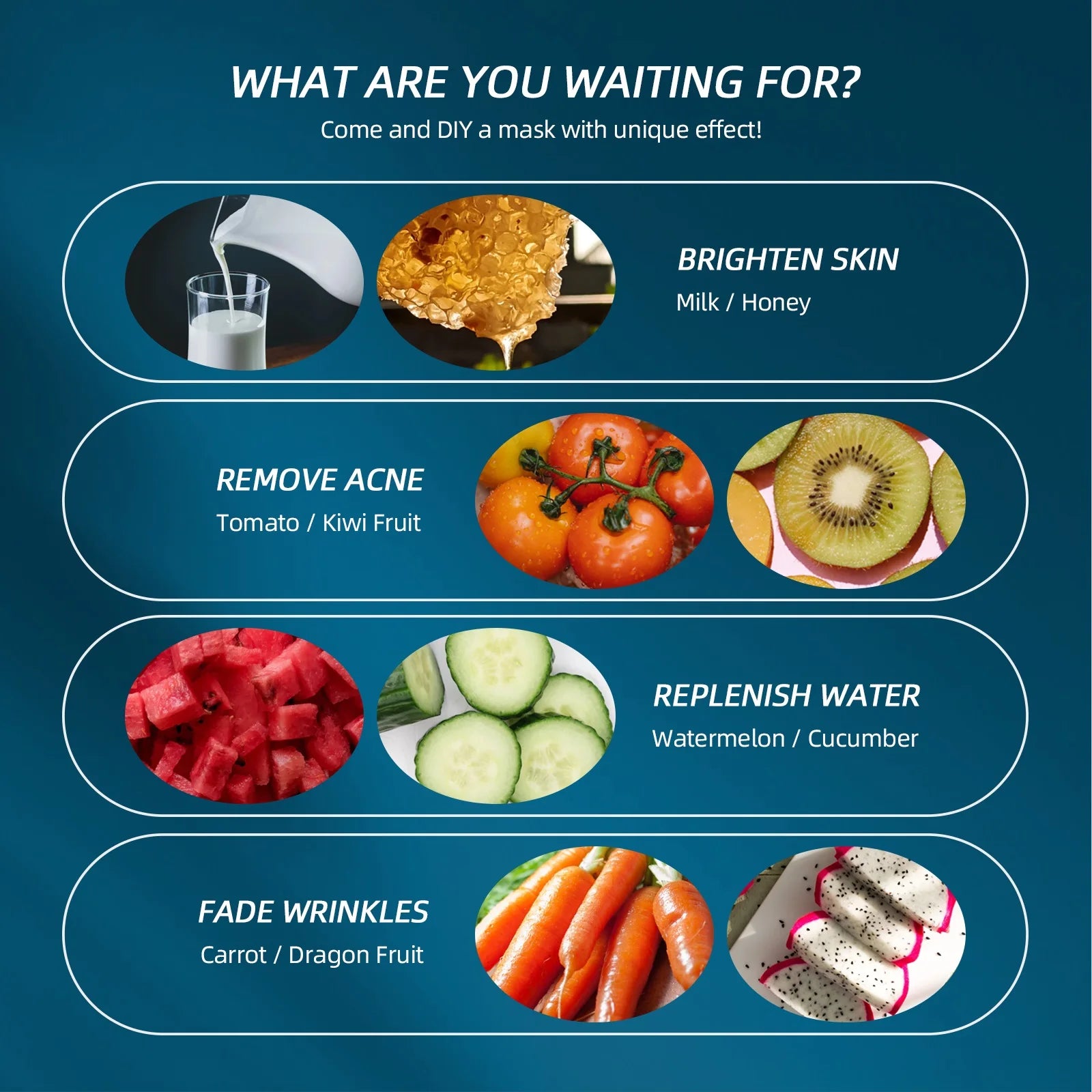 DIY Face Mask Maker - Automatic Fruit & Vegetable Mask Machine